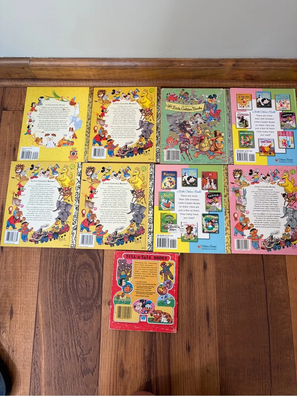 Vintage Little Golden Books Lot Of Nine